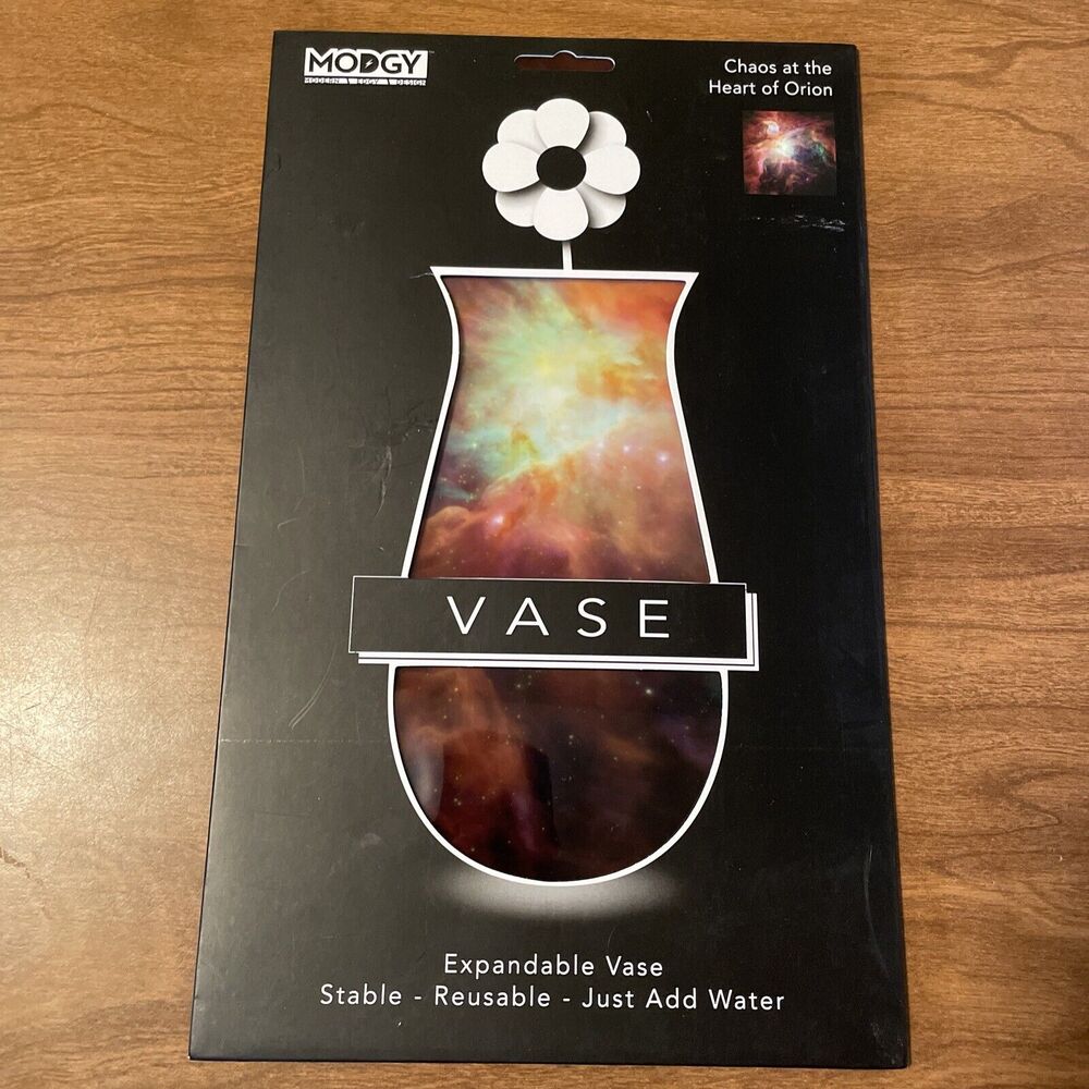 Modgy Myvas Flower Vase Heart Of Orion Collapsible Expandable 10”x6”